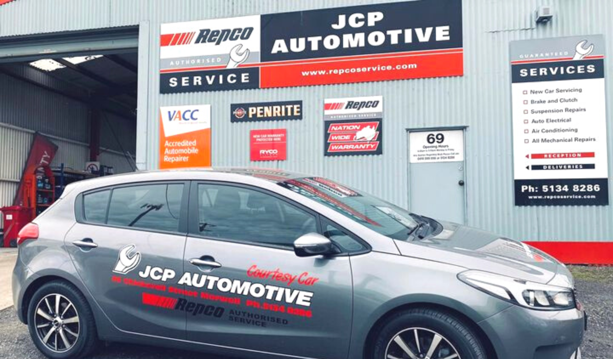 Loan car avaialble at JCP Automotive